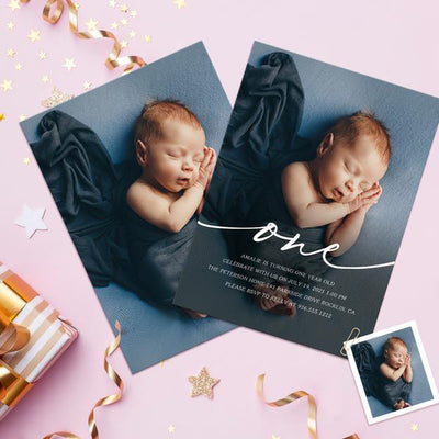 birthday-invitation-card（生日邀请卡 | 一周岁）