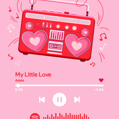 SC Love Greeting Cards情人节音码贺卡（CHK799）