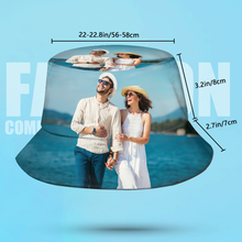 Load image into Gallery viewer, Custom Bucket Hat Unisex Outdoor Summer Cap Hiking Beach Sports Hats Gift for Lover Multiple Styles

