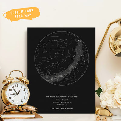 定制设计器-赵婷婷星象图油画CYH2624