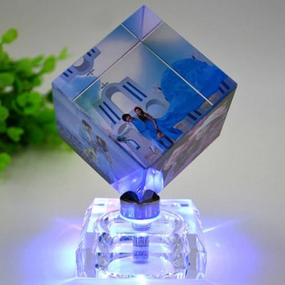 MM-传图裁剪发光水晶摆件XBT082