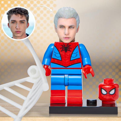 全彩3d定制人头lego公仔