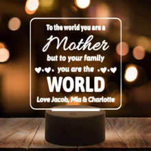 將圖片載入圖庫檢視器 Custom 3D night light best anniversary gift for wife and baby - MyPhotoKeychain
