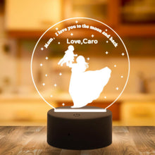 將圖片載入圖庫檢視器 Custom 3D night light best anniversary gift for wife and baby - MyPhotoKeychain
