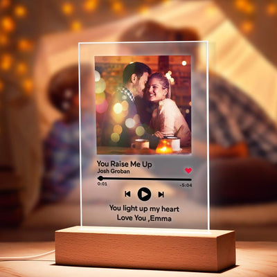 sunzi-spotify-multiline(spotify多行刻字)夜灯-X01