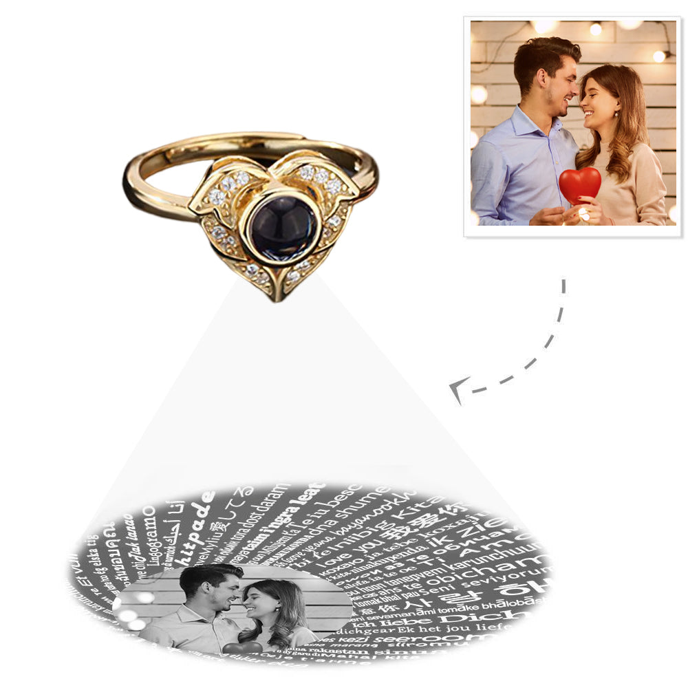 100种语言投影戒指JPR820