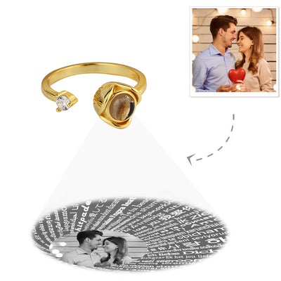 100种语言投影戒指JPR819