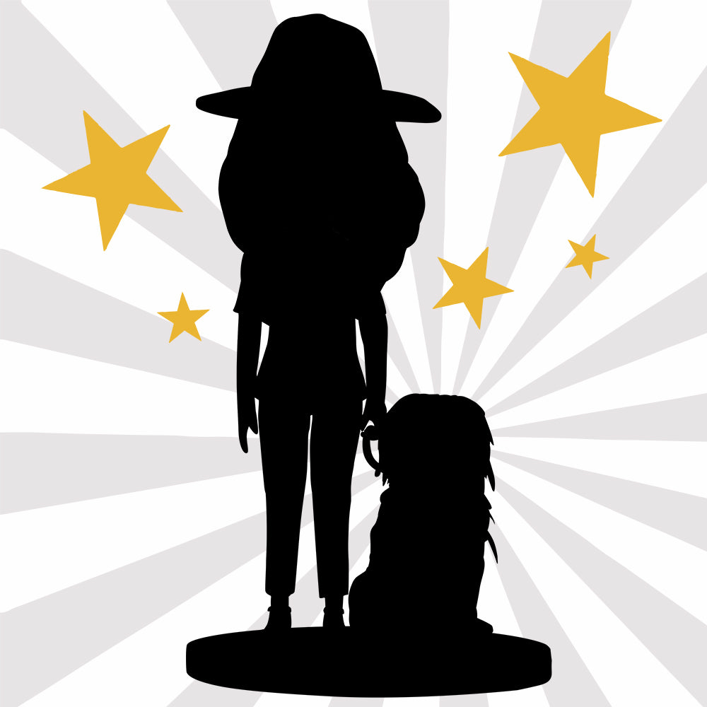 MM上架专属泥人-全身定制1人+宠物泥人