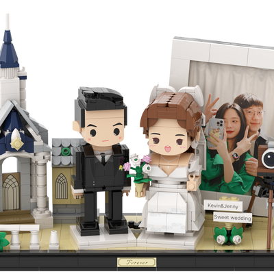 婚礼双人方仔KIT-19114