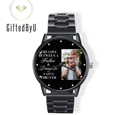 传图刻字正面定制手表WTC569