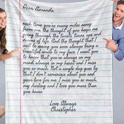 MM-刻字毯子-B2BBL1891