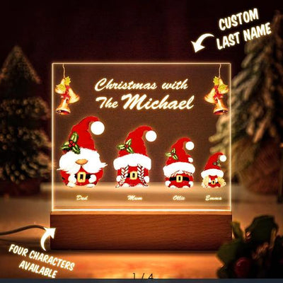 定制设计器-圣诞老人家庭-XHD677