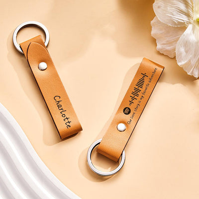 皮质双面钥匙扣SKL3245A