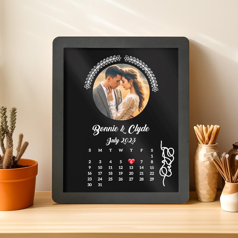 圆角传图日历摆件CBS9072