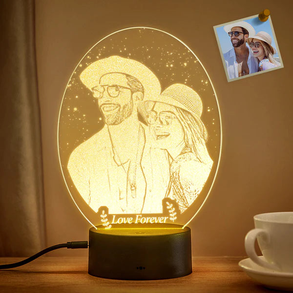 传图刻字亚克力夜灯YKLBJ-2268-0001